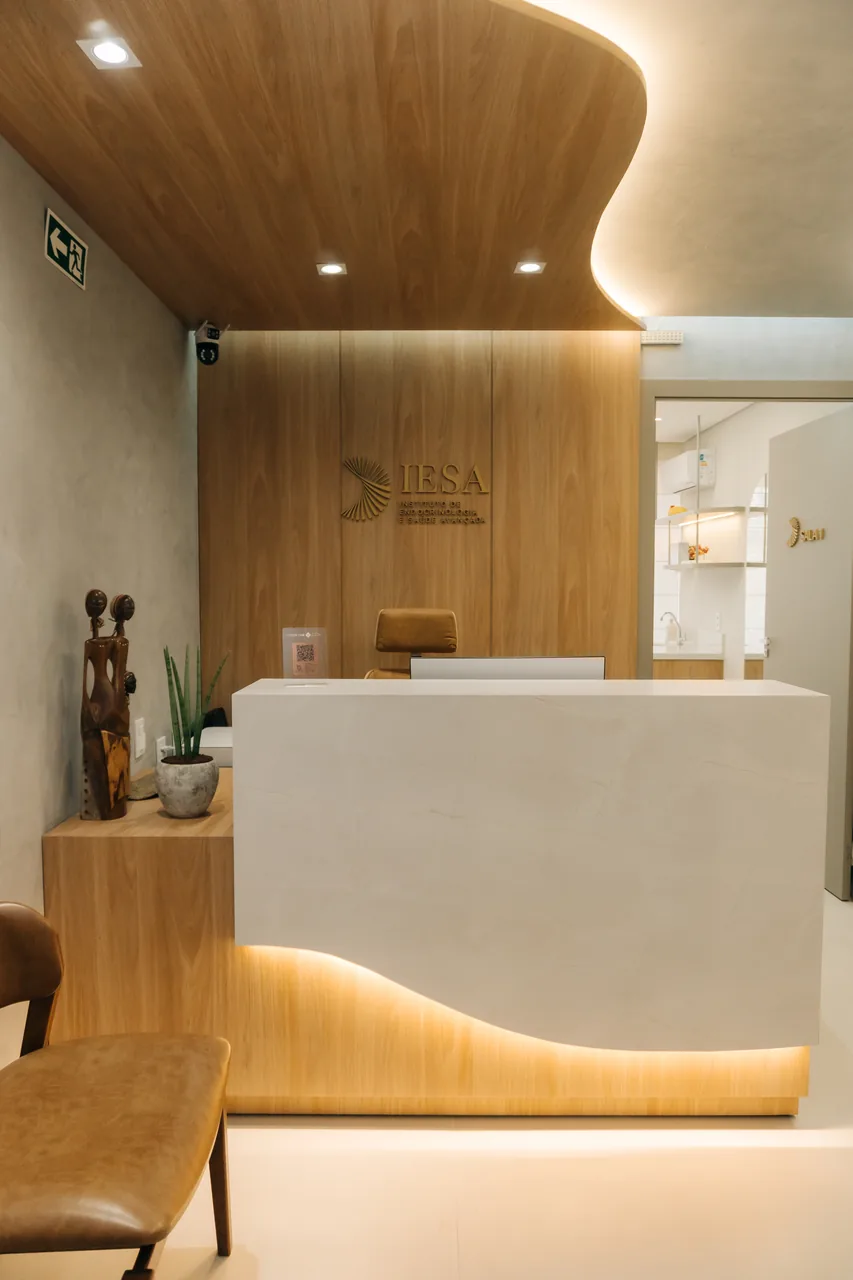 Recepção do IESA – Instituto de Endocrinologia e Saúde Avançada
